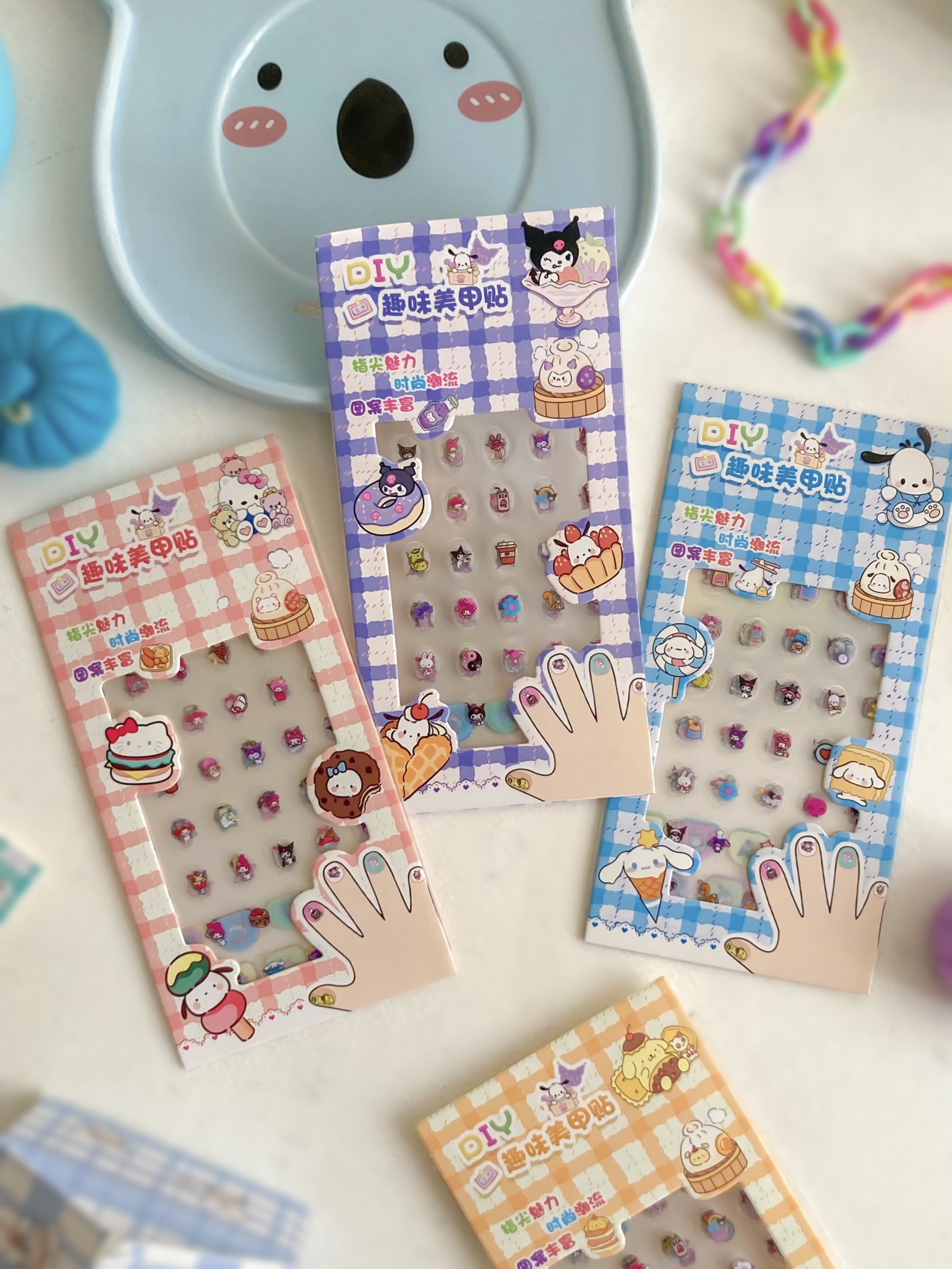 لنز ناخن ۴تایی سانریو